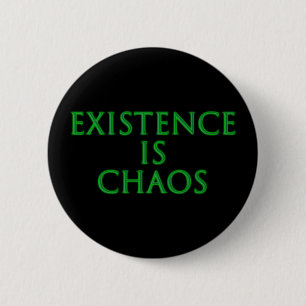 Existenz ist Chaos Loki Button