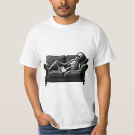 Existenz ist der erschöpfende Skeletton-T - Shirt