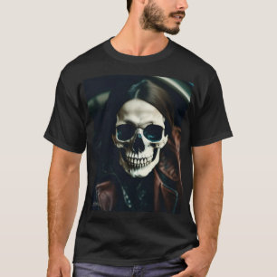 EXISTENZIELLE LITE "Kev" Skull T-Shirt