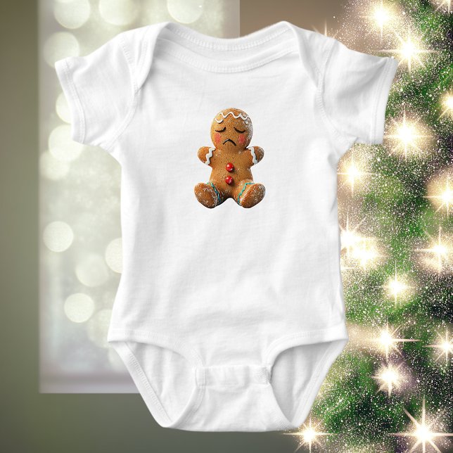 Existenzieller Gingerbrei-Cookie-Babyanzug Baby Strampler (Von Creator hochgeladen)