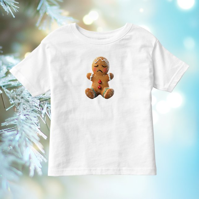 Existenzielles Gingerbrot-T-Shirt für Kleinkinder Kleinkind T-shirt (Von Creator hochgeladen)