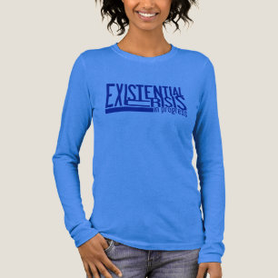 Existenzkrisen-Shirt - wählen Sie Stil & Farbe Tri-Blend Shirt