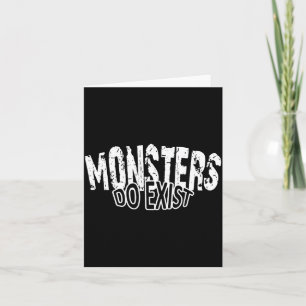 Existieren Monster Horror Spruch Karte
