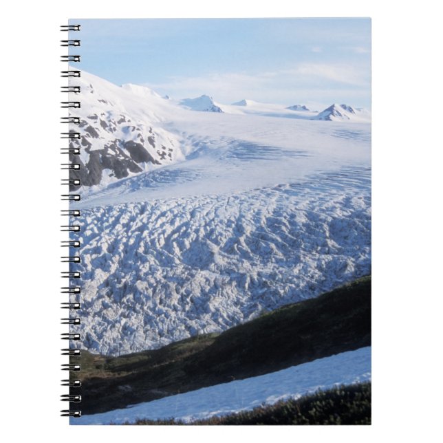 Exit Glacier in Kenai Fjords National Park Notizblock (Vorderseite)