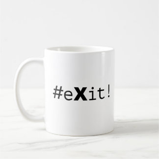 #eXit! Kaffeetasse