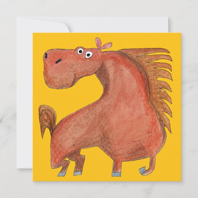 Exited Horse (Vorderseite)