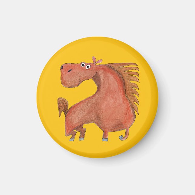 Exited Horse Magnet (Vorne)