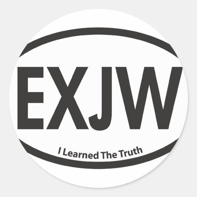 ExJW03.png Runder Aufkleber (Vorderseite)