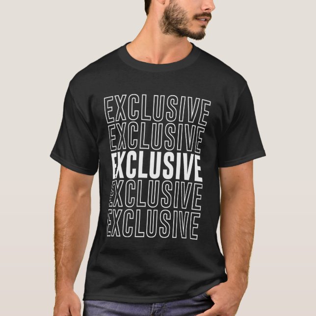 Exklusiv T-Shirt (Vorderseite)