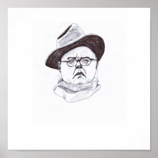 EXKLUSIV Truman Capote "In Cold Ink" Poster