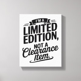 Exklusiv & unaufhaltsam! Mit Zuversicht dekorieren Leinwanddruck