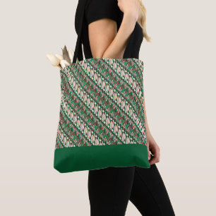 Exklusive Batik Parang Two Tone Muster Green