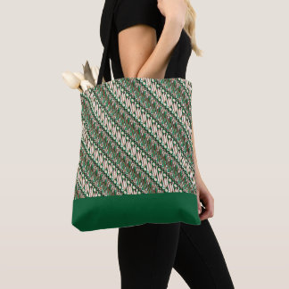 Exklusive Batik Parang Two Tone Muster Green