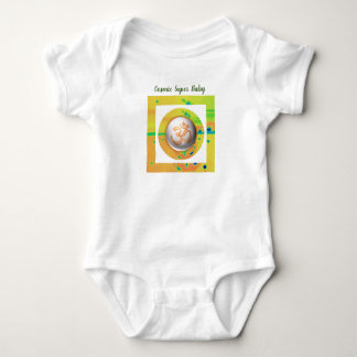 Exklusive Cosmic Super Baby Ohm Modern Art Outfit Strampler