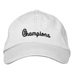 Exklusive, designte Obergrenze für Champions Bestickte Baseballkappe