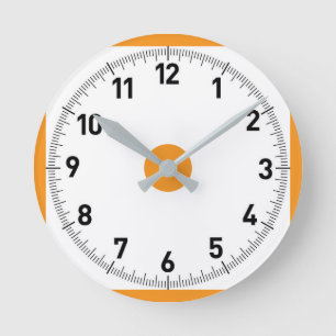 Exklusive, einfache, stilvolle Wall-Uhr Runde Wanduhr