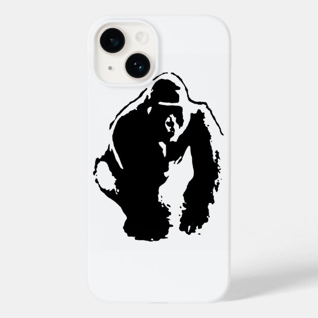 Exklusive Gorilla Pop Kunst Case-Mate iPhone Hülle (Rückseite)