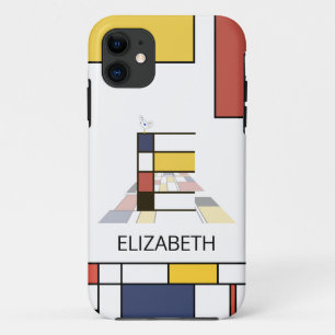 Exklusive Neoplastik Art Monogram. Buchstabe E Case-Mate iPhone Hülle