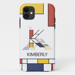 Exklusive Neoplastik Art Monogram. Buchstabe K Case-Mate iPhone Hülle