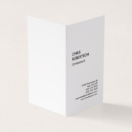 Exklusive Special Black & White Modern einzigartig Visitenkarten