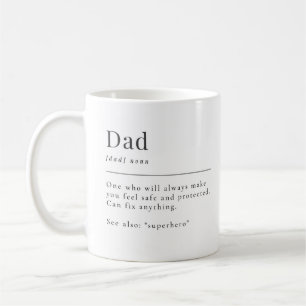 Exklusive Vater Tasse, Sprichwort Tasse, New Papa Kaffeetasse