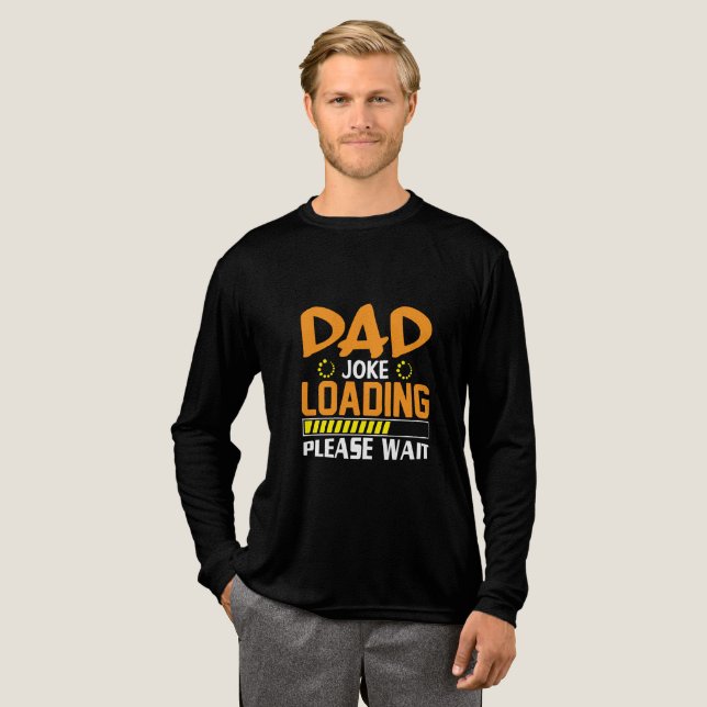 Exklusive Vatertagssammlung Playera Tri-Blend Shirt (Volle Vorderseite)