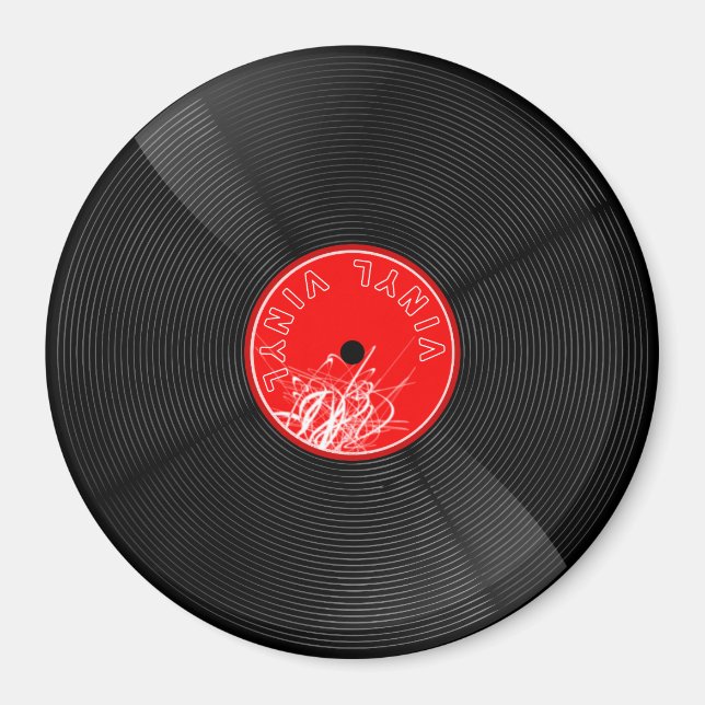 Exklusive Vinyl Record Magnet (Vorne)