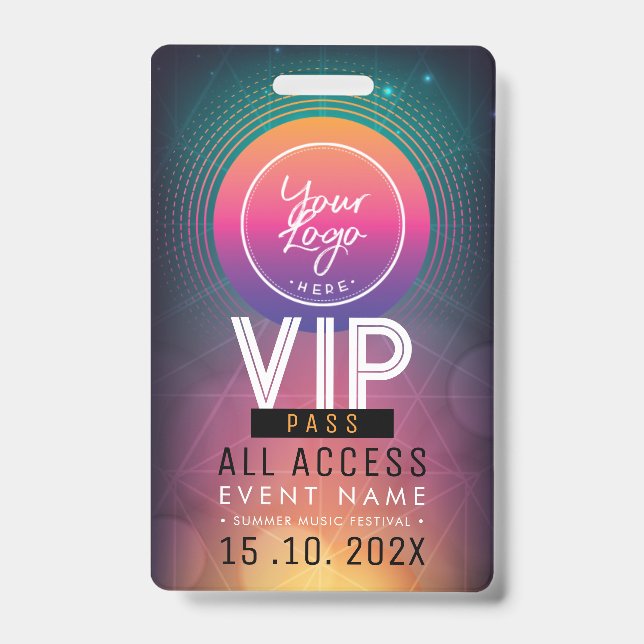Exklusive VIP-Access-Veranstaltung Ausweis (Vorderseite)