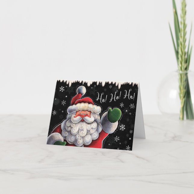Exklusive Weihnachtskarte Feiertagskarte (Vorderseite)