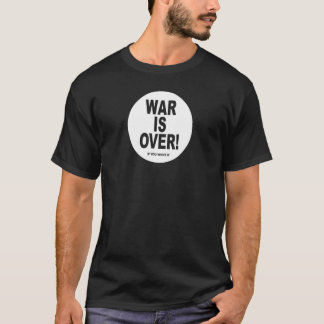 Exklusiver Krieg ist vorbei, wenn man ihn um Editi T-Shirt