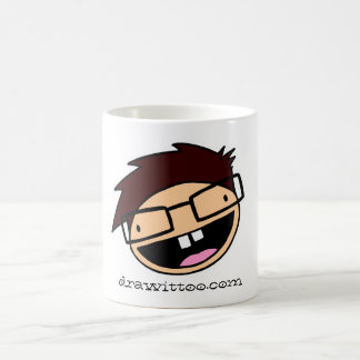 Exklusives ZEICHNEN ES, AUCH! Gesichts-Logo-Tasse Kaffeetasse