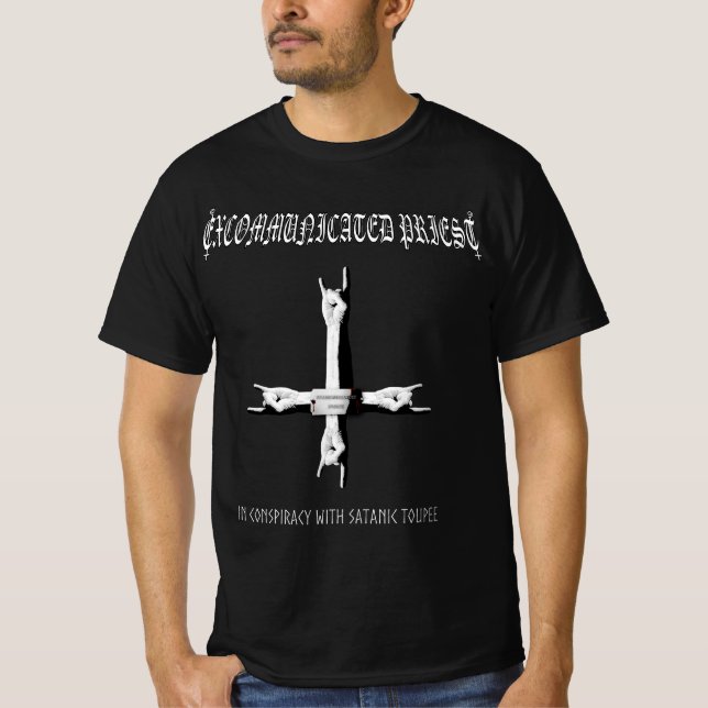 Exkommunizierter Priester "In Verschwörung" T - Sh T-Shirt (Vorderseite)