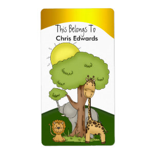 Exlibris-Etiketten Schule Jugendliche Kinder Dschu
