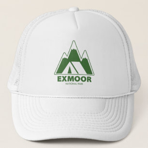 Exmoor National Park Mountains Camping Truckerkappe