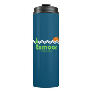 Exmoor National Park Retro Thermosbecher