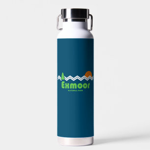 Exmoor National Park Retro Trinkflasche
