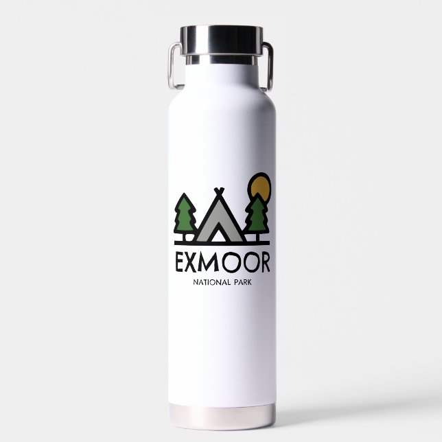 Exmoor-Nationalpark Trinkflasche (Vorne)