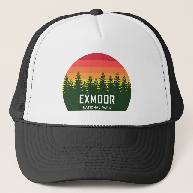 Exmoor-Nationalpark Truckerkappe (Vorderseite)