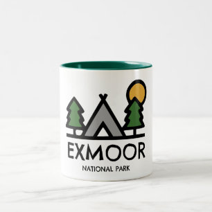 Exmoor-Nationalpark Zweifarbige Tasse