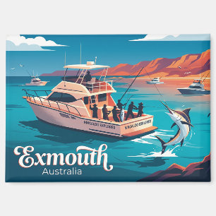 Exmouth Hochseeangeln Australien Magnet
