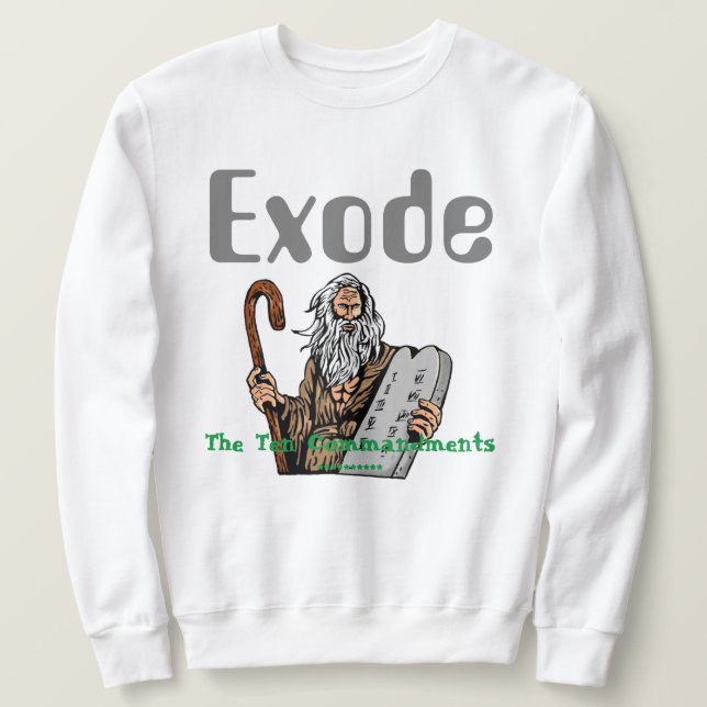 EXODE-SWEATSHIRT SWEATSHIRT (Design vorne)