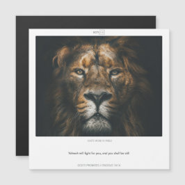 Exodus 14:14 WAREN VERSPRECHEN SCRIPIX-Magnetkarte Magneteinladung