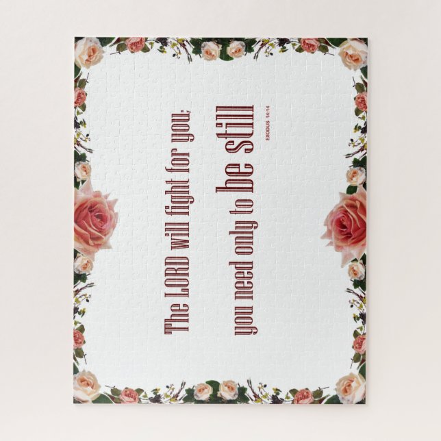 Exodus 14, Puzzle 520 pcs 'Der LORD wird kämpfen' (Vertikal)