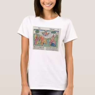 Exodus 16 13-22 Gott versorgt die Wachteln und Man T-Shirt
