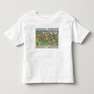 Exodus 17 8-15 Aaron und Hur stützen Moseses Hän Kleinkind T-shirt