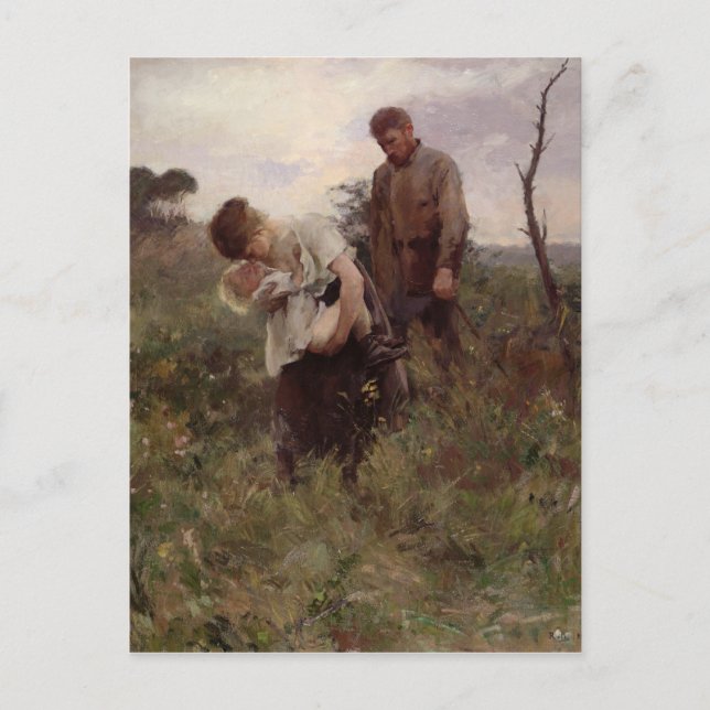 Exodus, 1893 postkarte (Vorderseite)