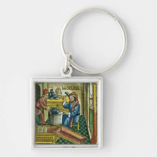 Exodus 31 2-8 Bezalel und Oholiab, welche die Schlüsselanhänger (Vorne)