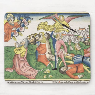 Exodus 32 15-23 Moses, der die Steintabletten Mousepad