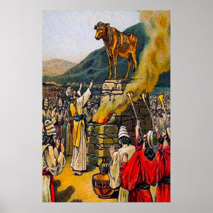 Exodus 32 The Sin of Idol Worship poster
