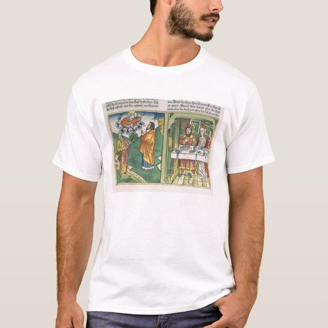 Exodus 8 1-15 die sieben Pest von Ägypten: Moses T-Shirt (Vorderseite)